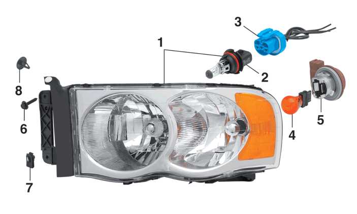 2004 dodge ram headlight wiring diagram
