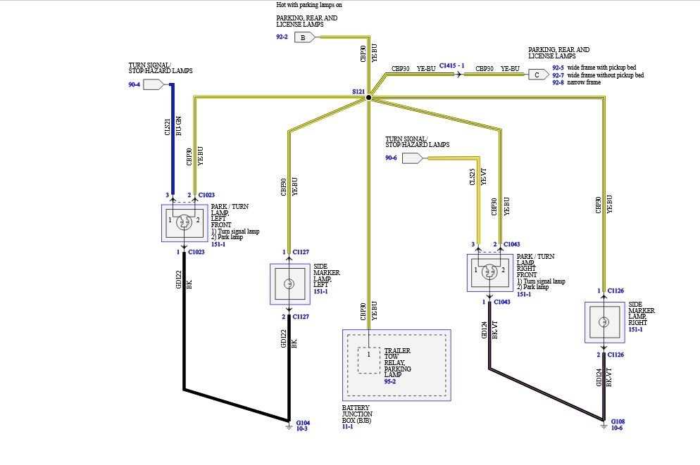 2004 f250 headlight wiring diagram