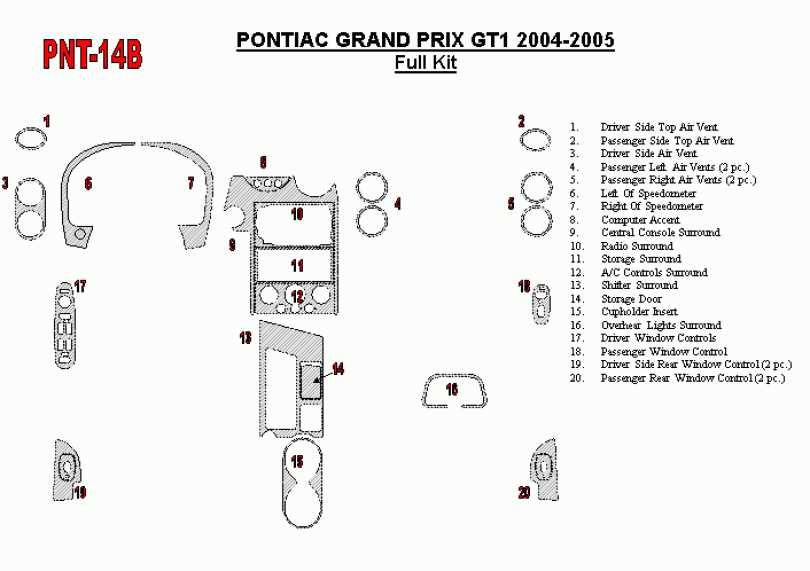 2004 pontiac grand prix wiring diagram
