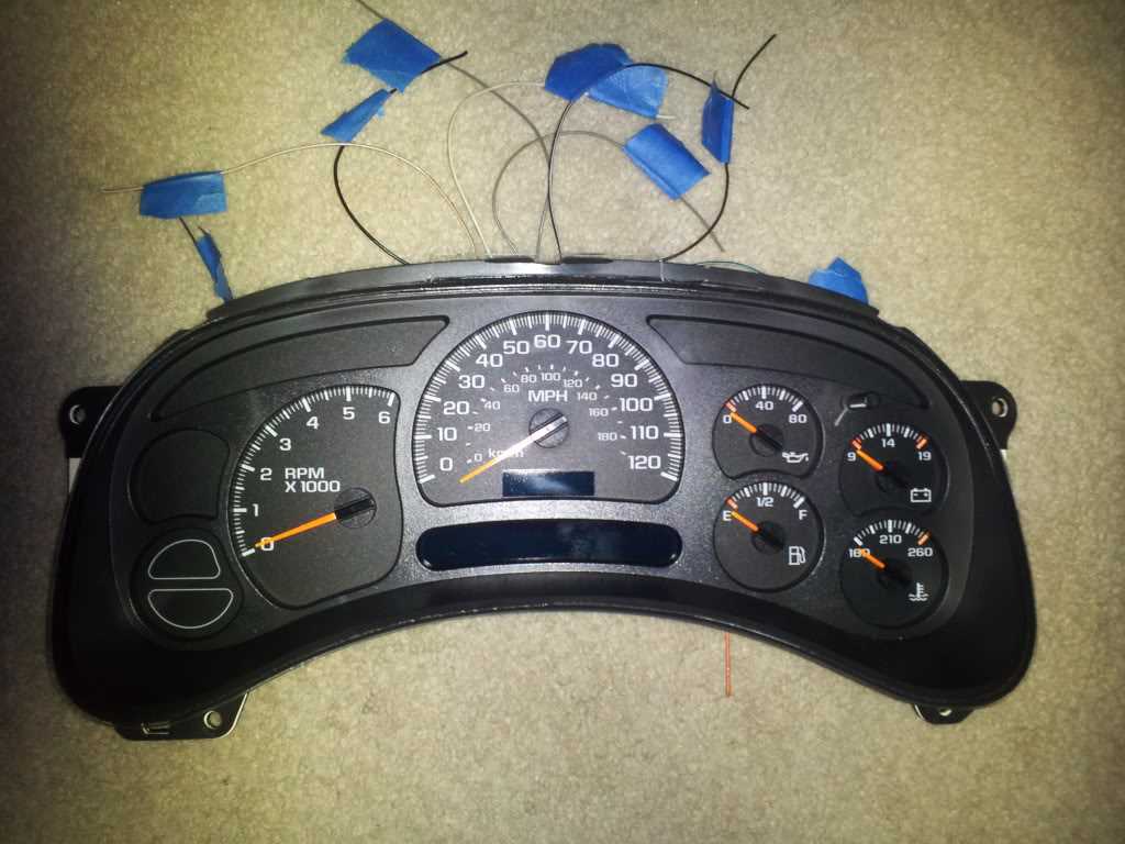 2005 chevy silverado instrument cluster wiring diagram