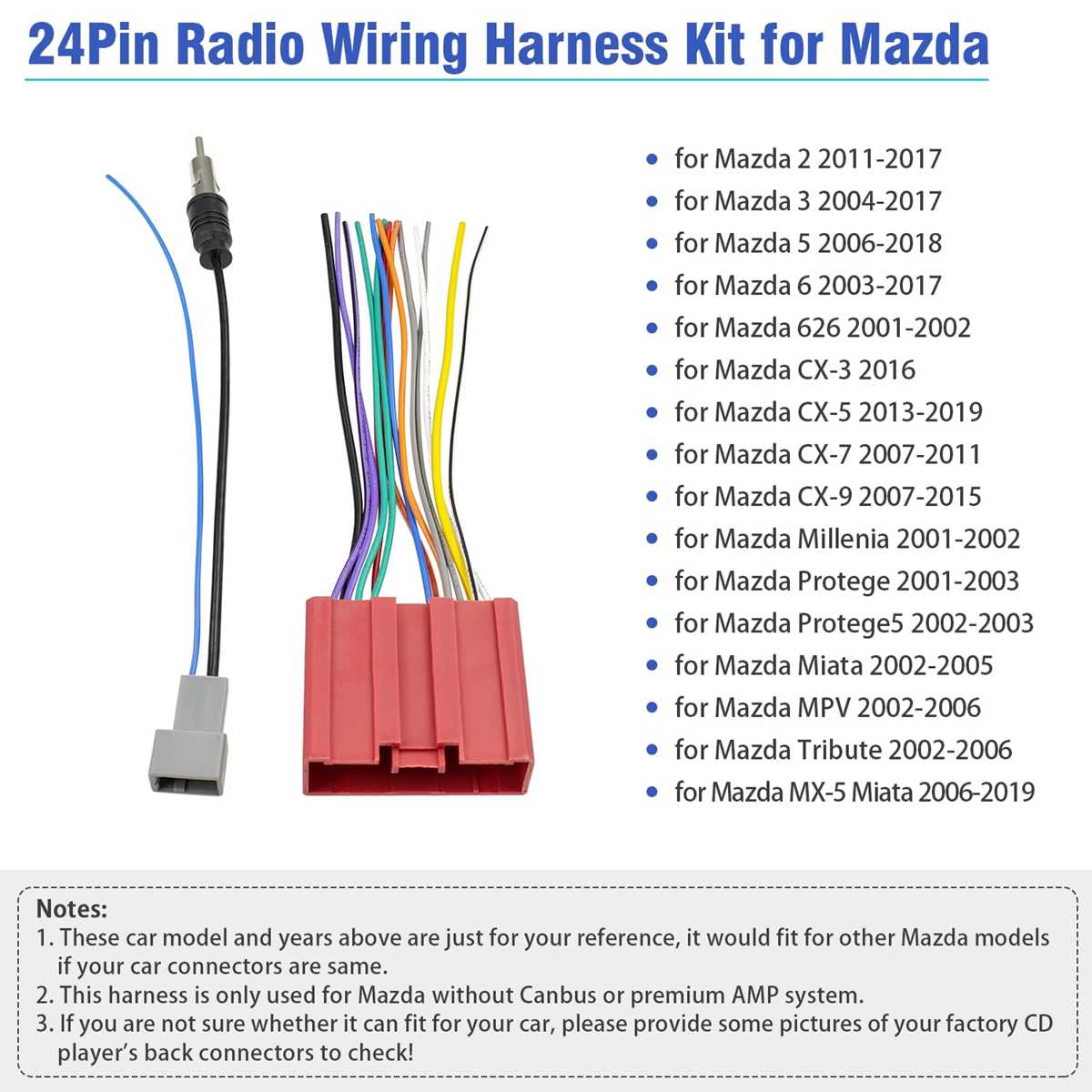 2005 mazda 6 radio wiring diagram