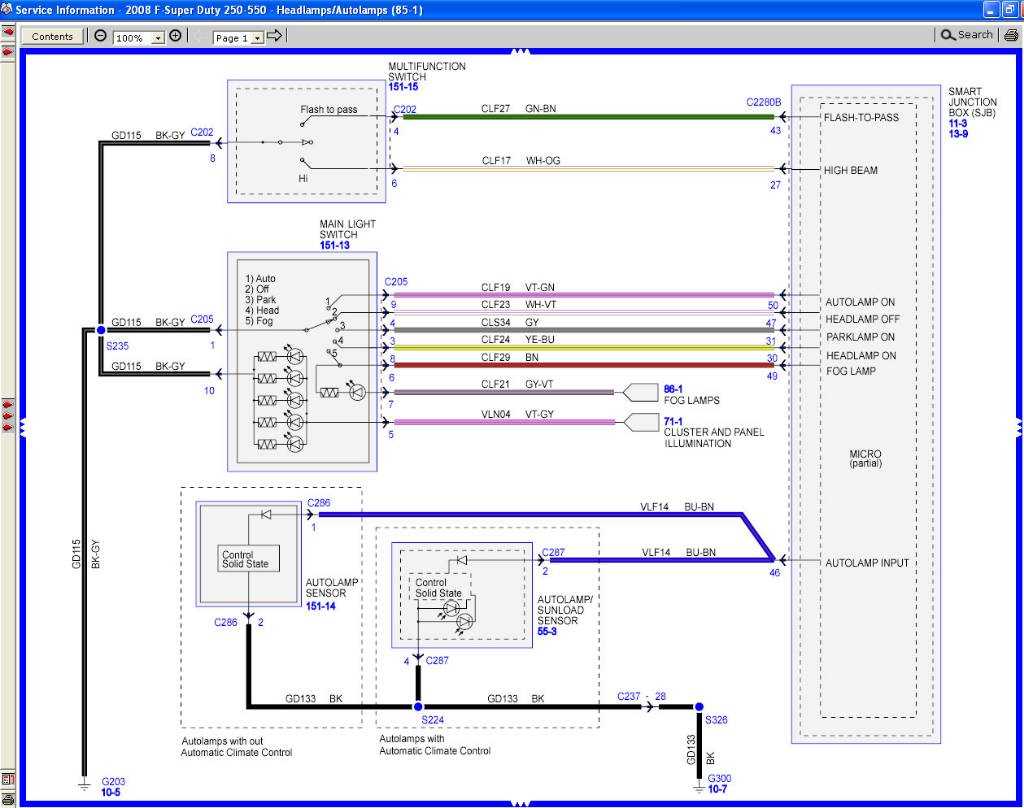 2005 f250 wiring diagram