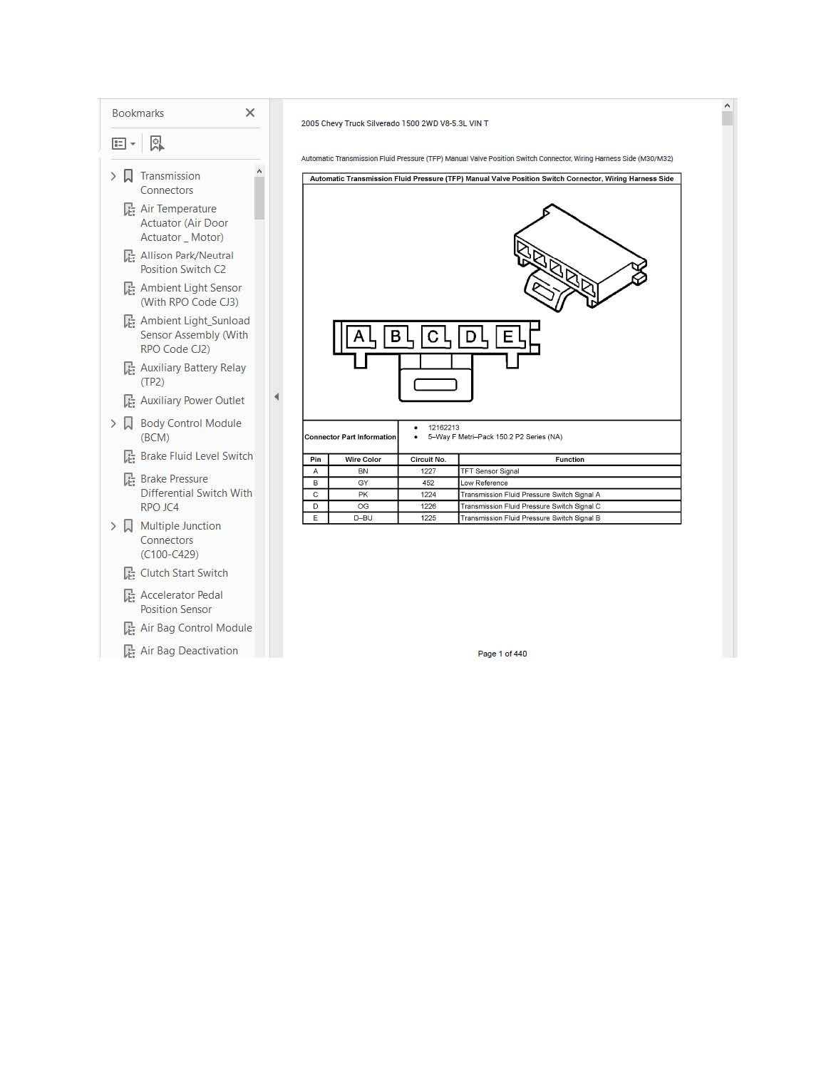 2005 gmc sierra speaker wiring diagram