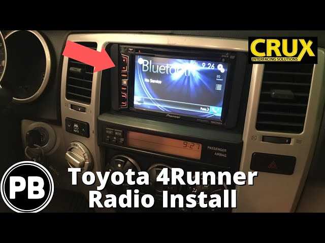 2005 toyota 4runner jbl radio wiring diagram