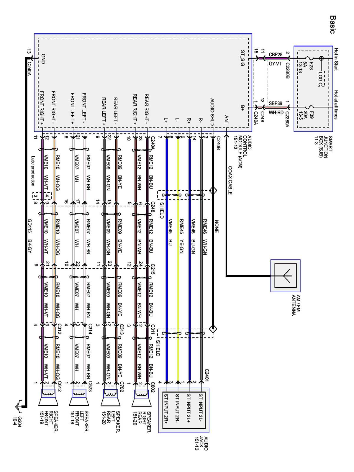 2006 mercury mariner radio wiring diagram