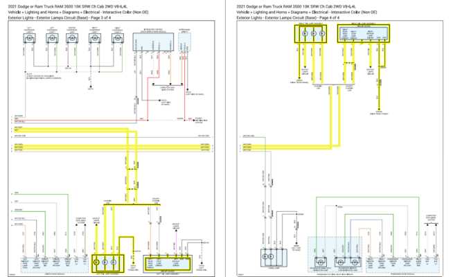 2006 dodge 3500 tail light wiring diagram