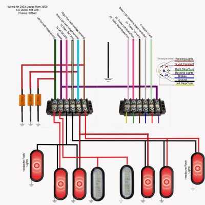 2006 dodge 3500 tail light wiring diagram