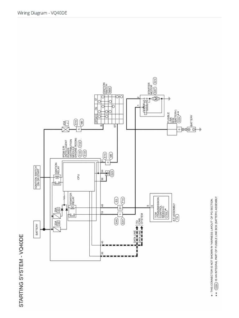2006 nissan pathfinder wiring diagram