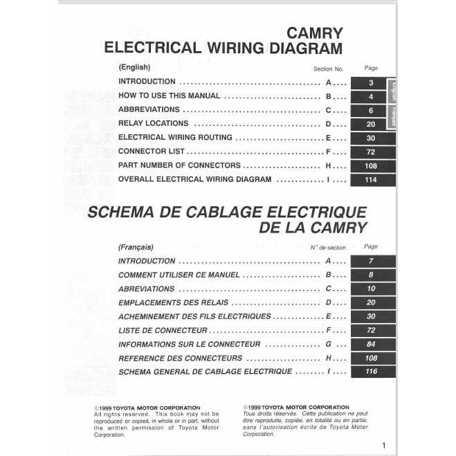 2006 toyota camry wiring diagram