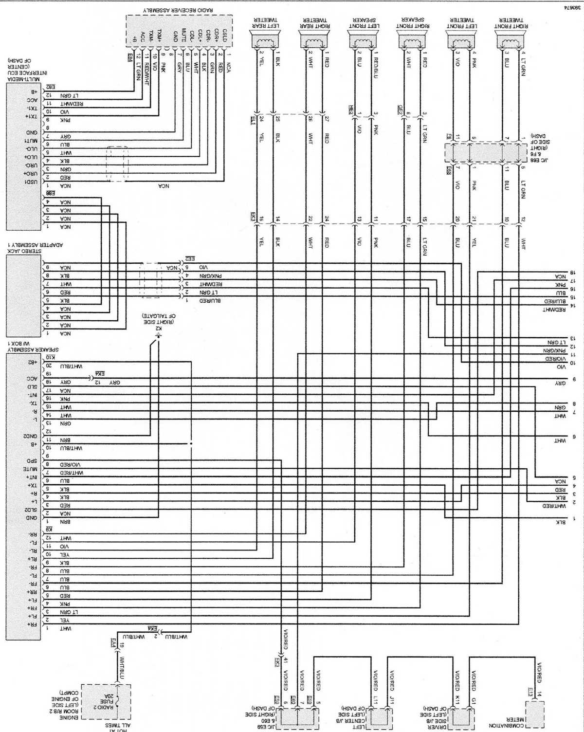 2007 fj cruiser radio wiring diagram
