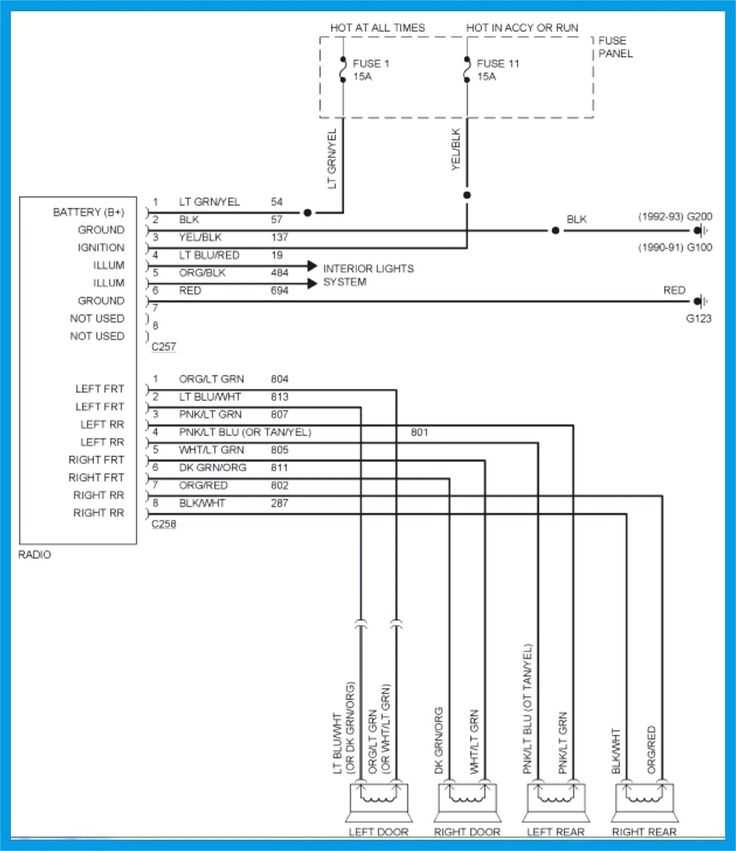 2007 ford taurus wiring diagram