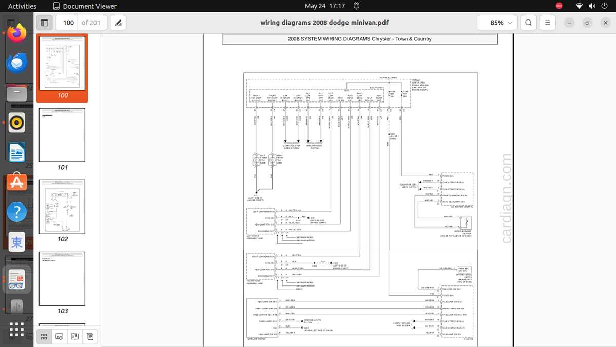 2008 dodge ram headlight wiring diagram