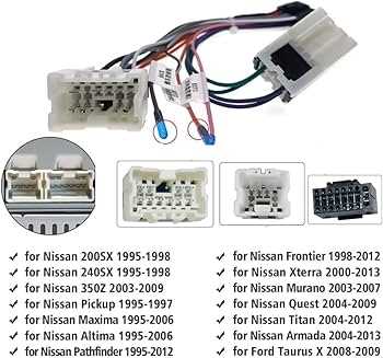 2008 nissan titan stereo wiring diagram