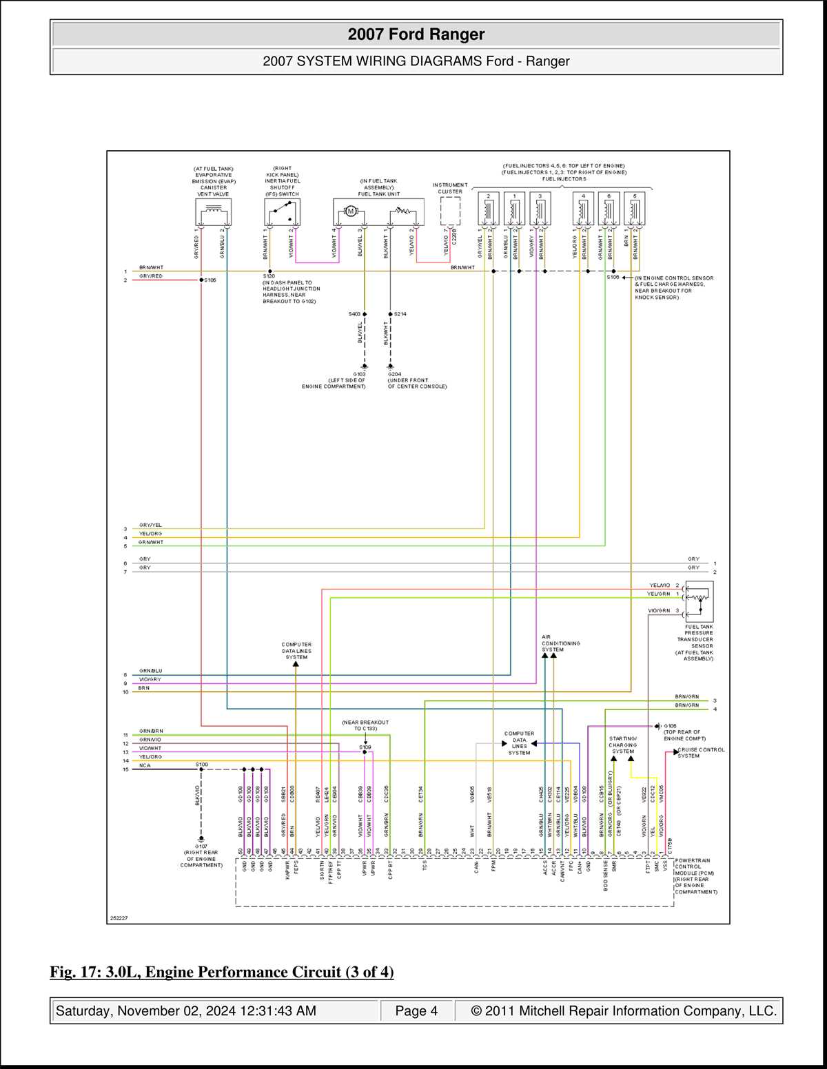 2010 ford ranger wiring diagram