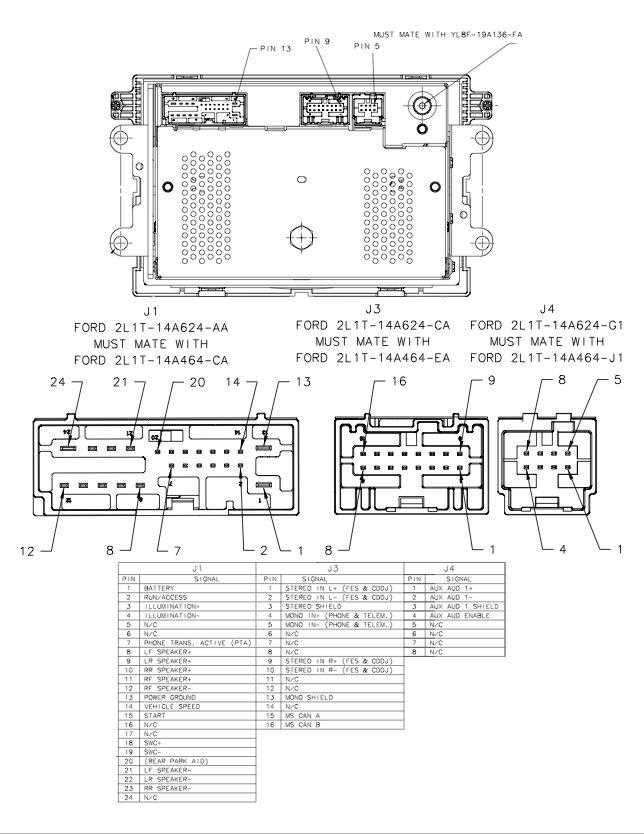 2010 mustang radio wiring diagram