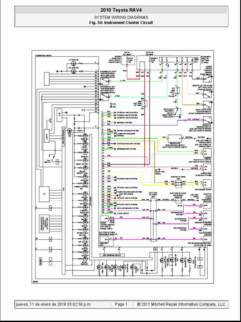 2010 toyota rav4 radio wiring diagram
