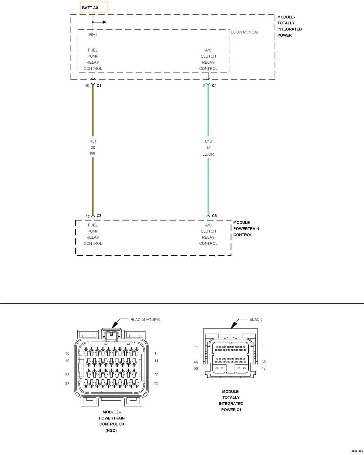 2011 dodge ram 1500 fuel pump relay wiring diagram