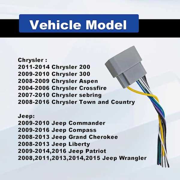 2011 chrysler 200 radio wiring diagram