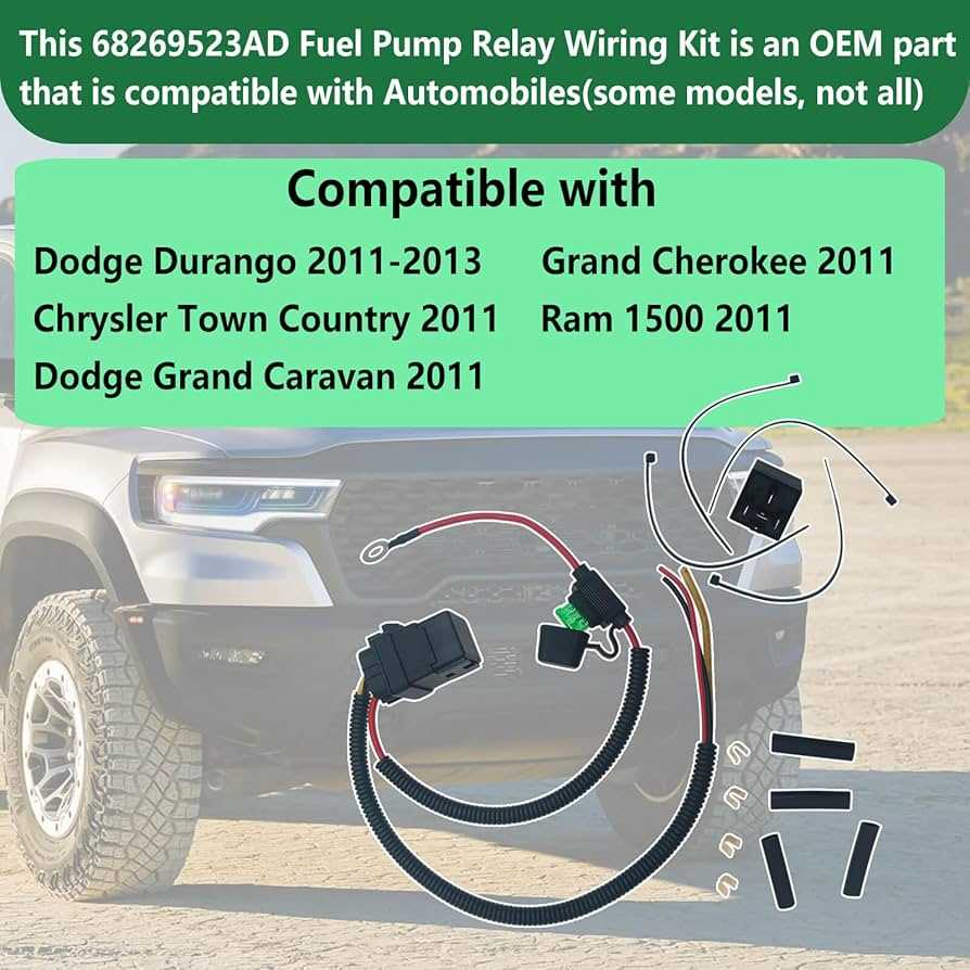 2011 dodge ram 1500 fuel pump relay wiring diagram