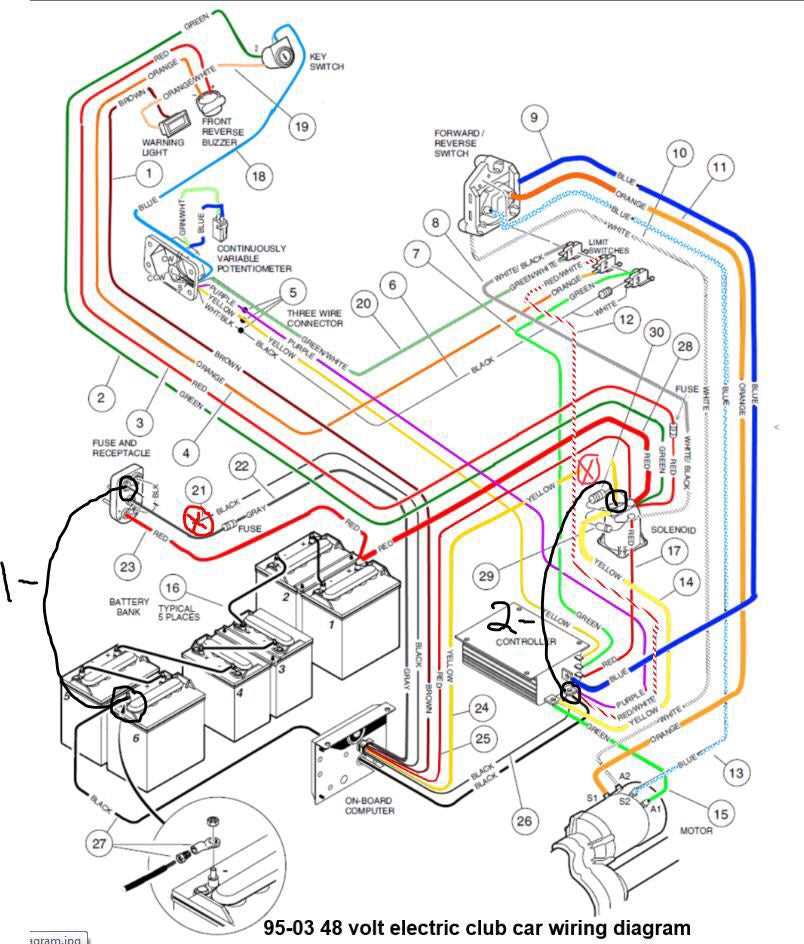2012 club car precedent wiring diagram