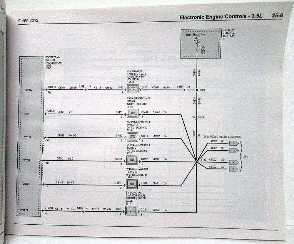 2012 ford f150 trailer wiring diagram