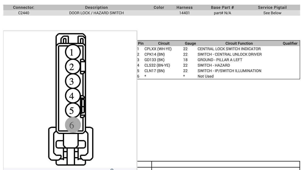2012 ford focus radio wiring diagram