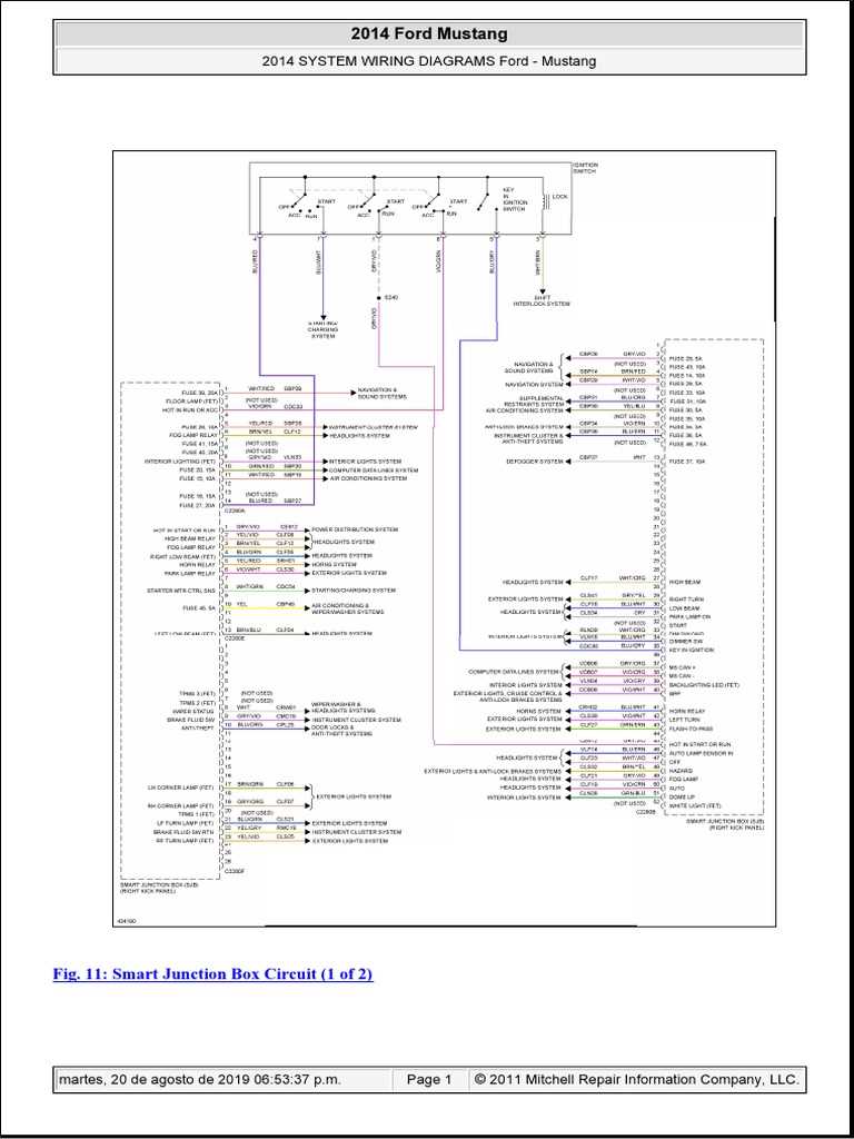 2014 mustang tail light wiring diagram