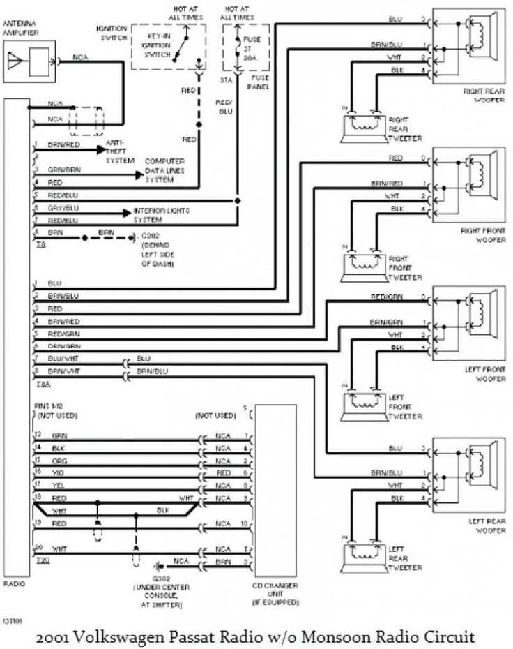 2014 vw jetta radio wiring diagram