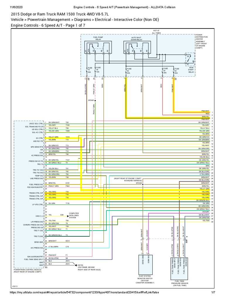 2015 ram trailer wiring diagram