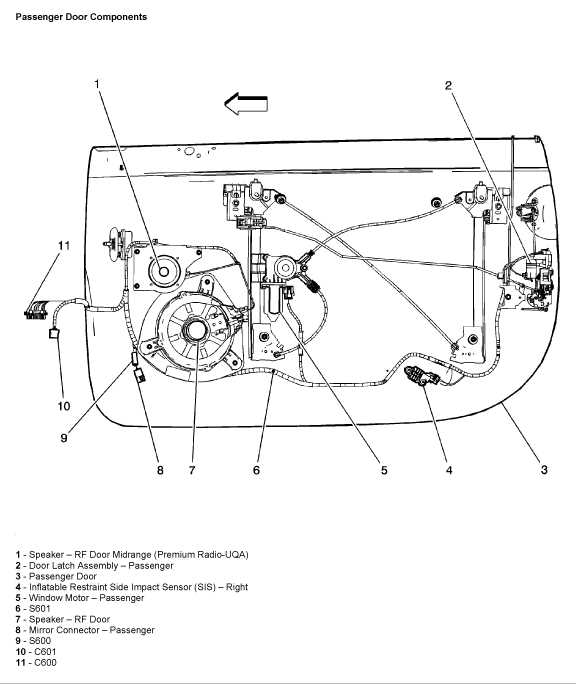 2015 silverado door wiring diagram