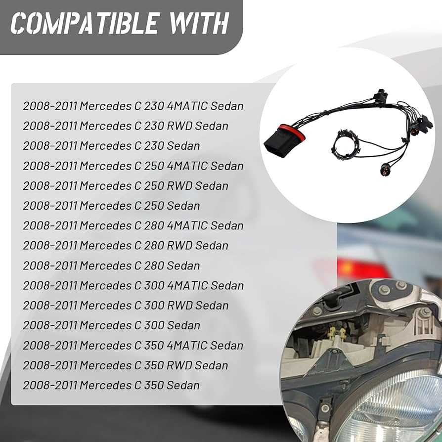2015 mercedes c300 headlight wiring diagram
