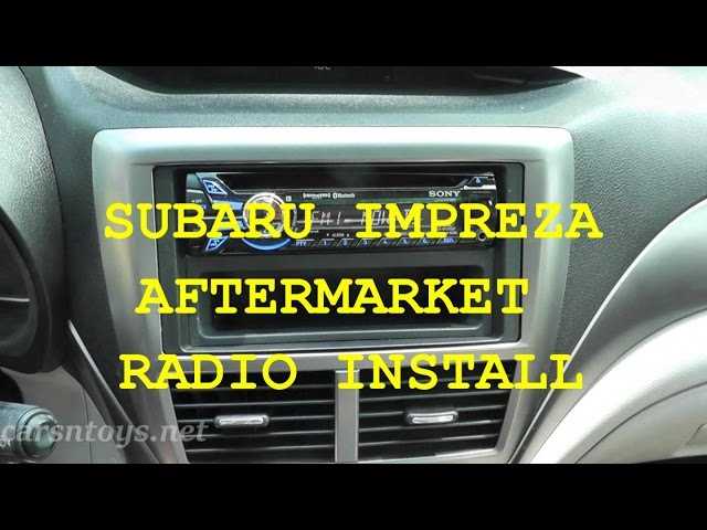 2015 subaru impreza radio wiring diagram