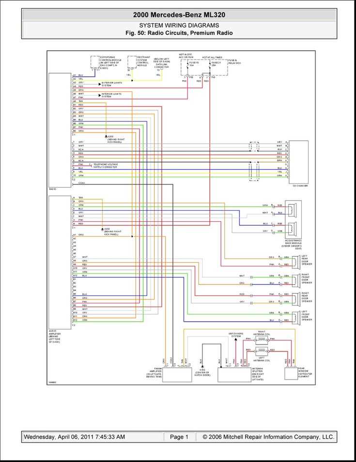 2016 mercedes sprinter radio wiring diagram