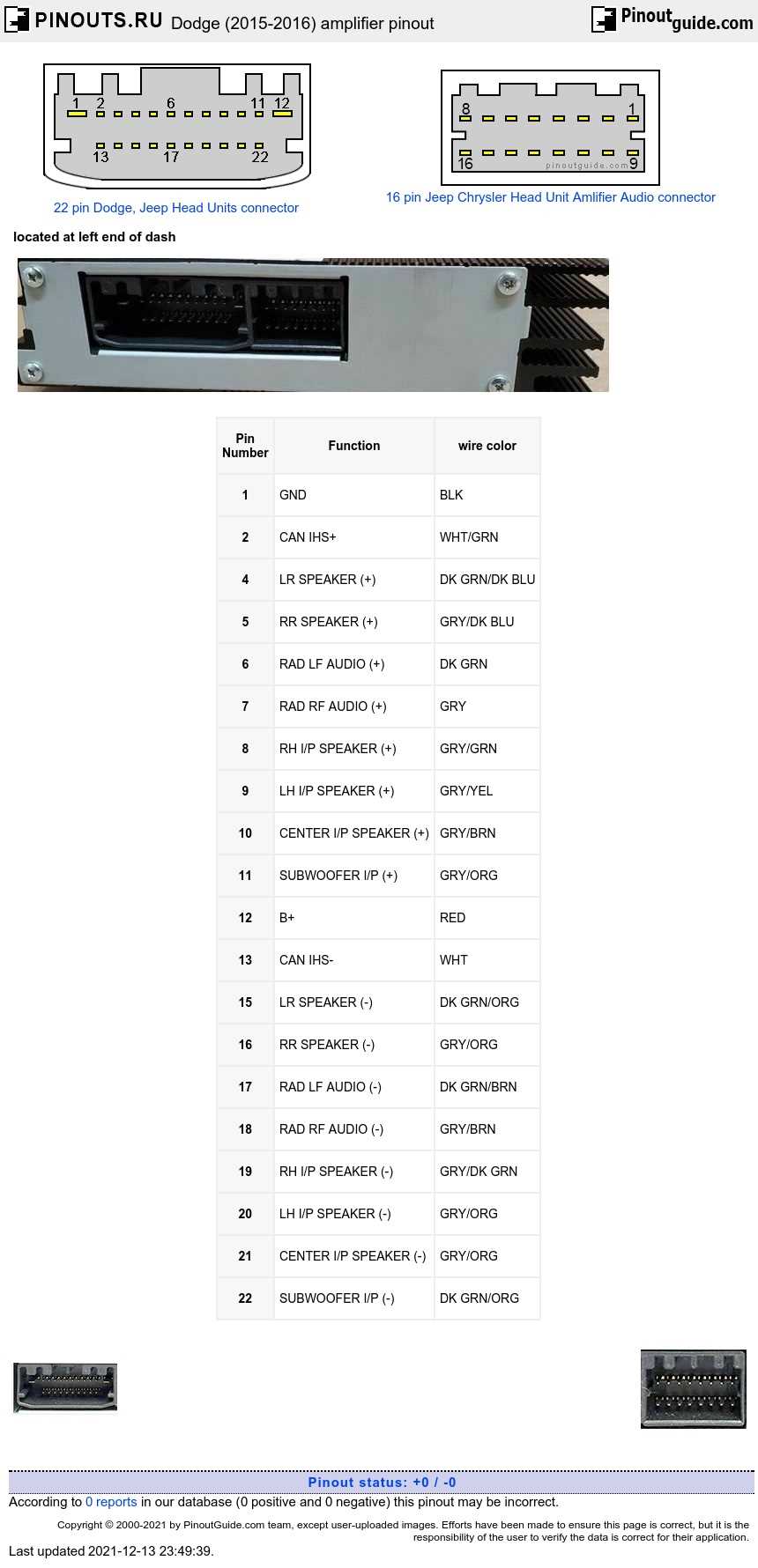 2017 dodge charger radio wiring diagram
