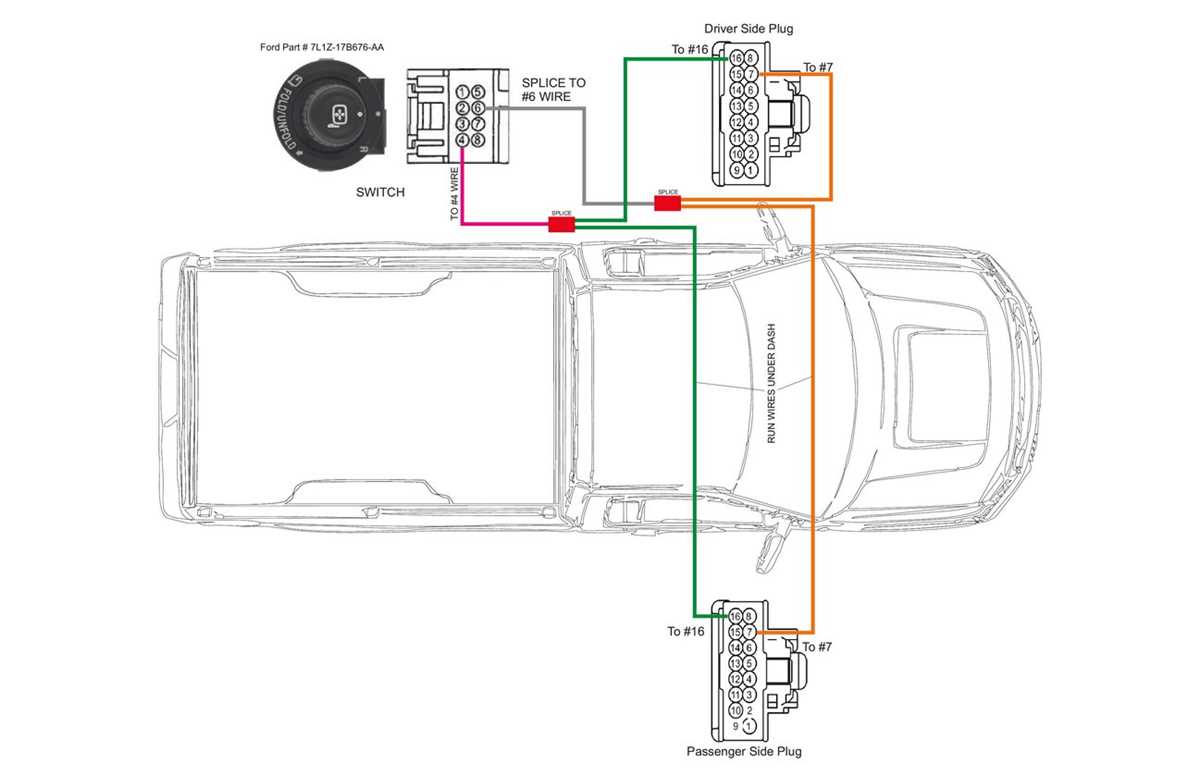 2018 f150 mirror wiring diagram
