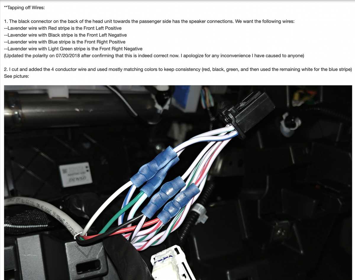 2018 toyota camry radio wiring diagram