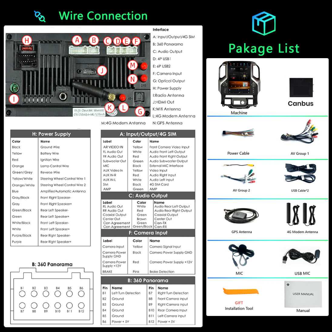2019 silverado radio wiring diagram
