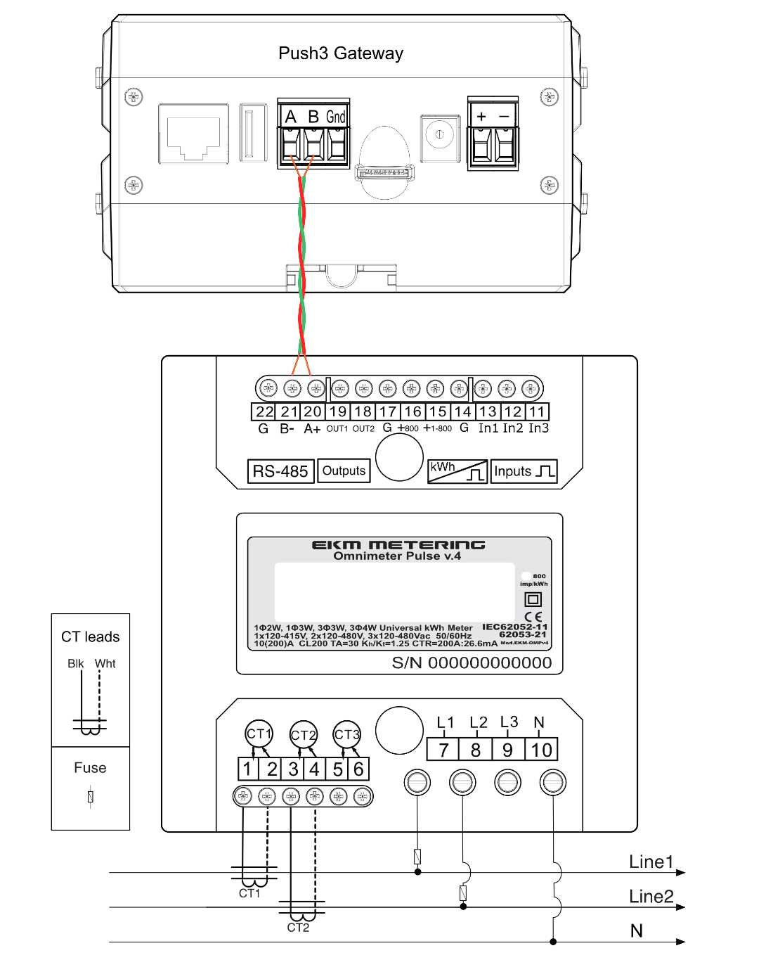 208/230v single phase wiring diagram