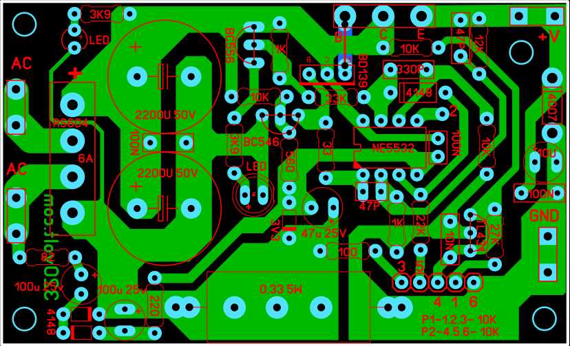 24v 3a power supply circuit diagram