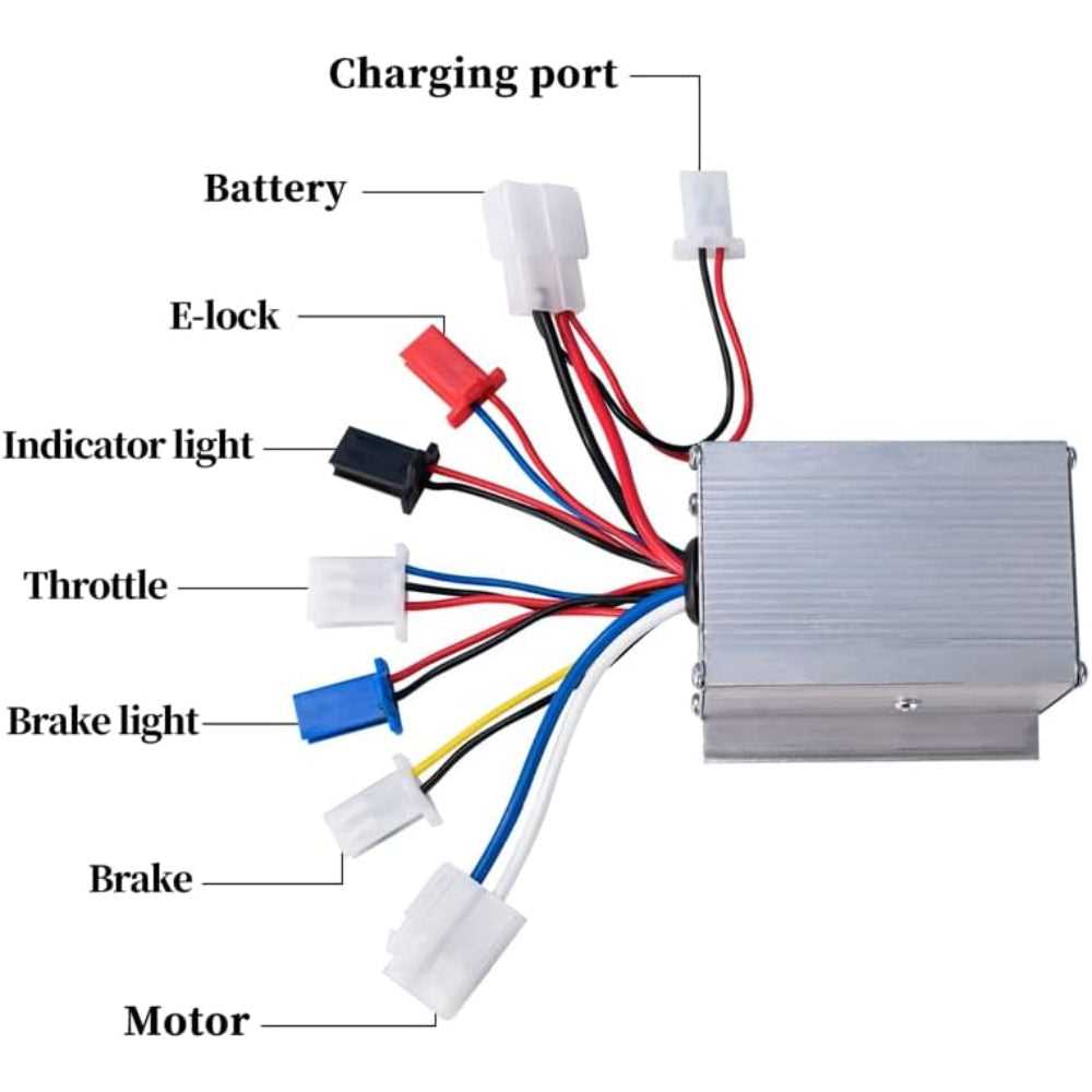 24v electric scooter controller wiring diagram
