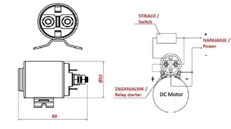 24v starter motor wiring diagram