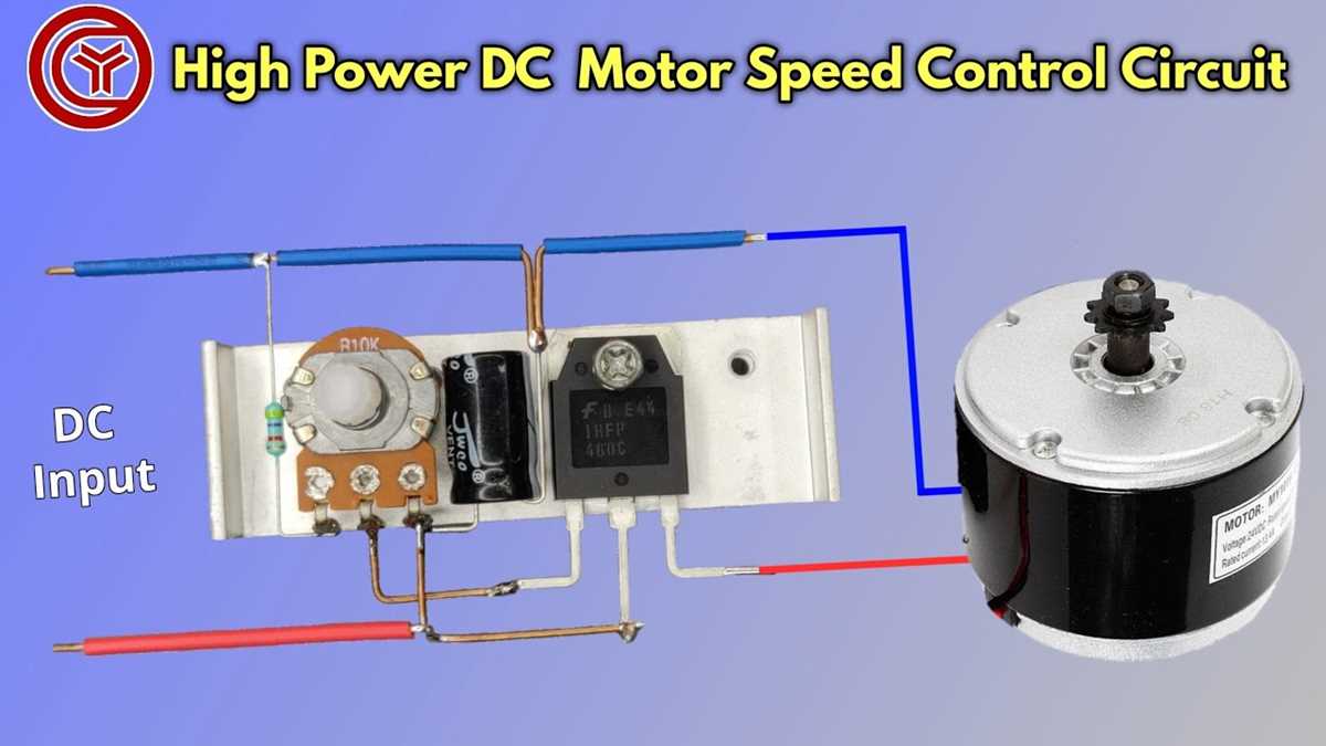 24v dc motor control circuit diagram