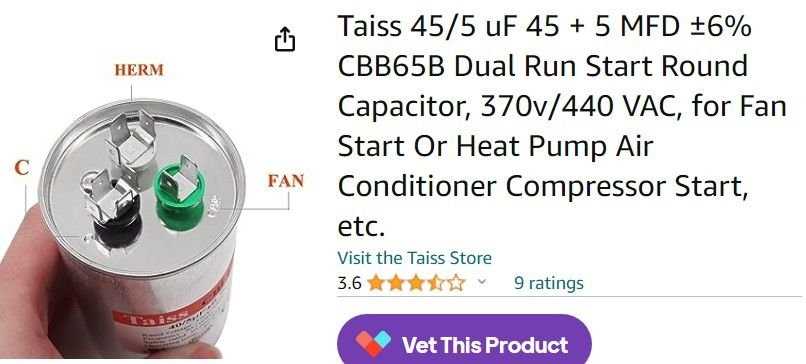 3 wire ac capacitor wiring diagram