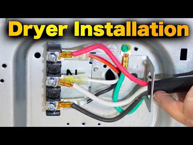 3 wire dryer outlet wiring diagram