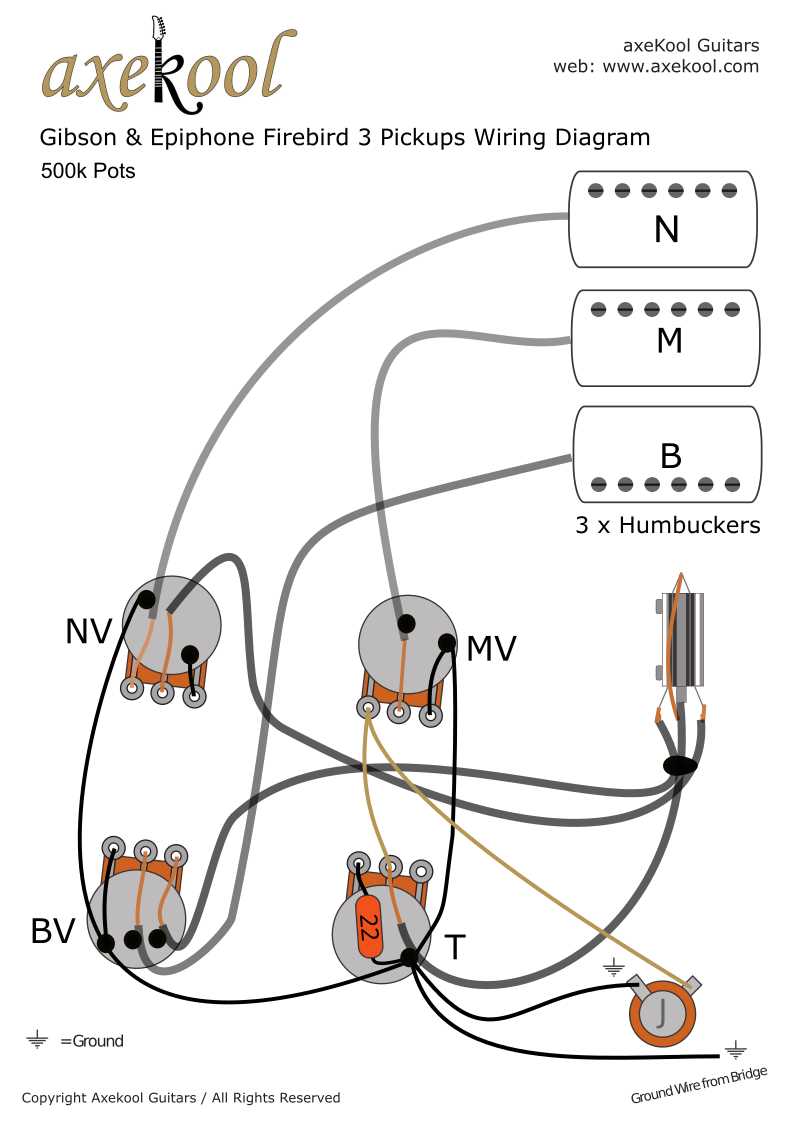 3 wire guitar pickup wiring diagram