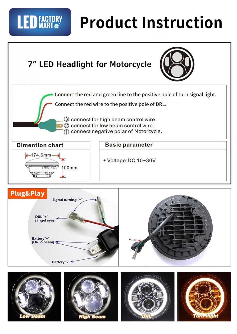 3 wire led headlight wiring diagram