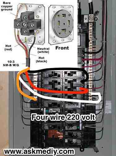 3 wire stove plug wiring diagram
