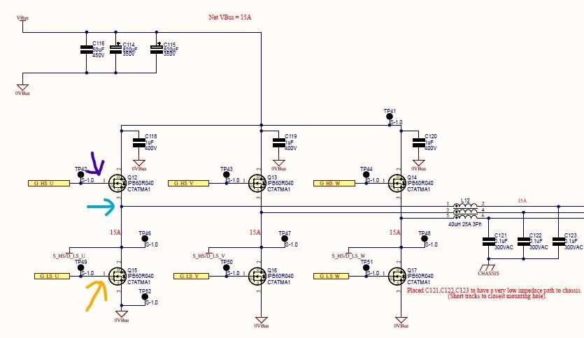 3 phase motor inverter circuit diagram