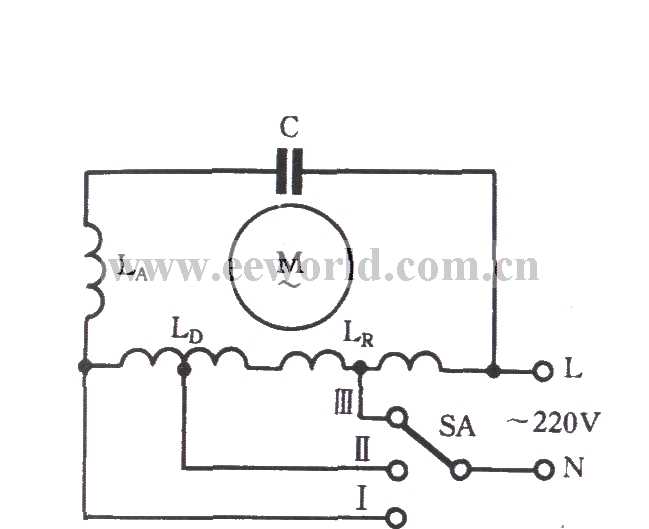 3 phase motor schematic diagram