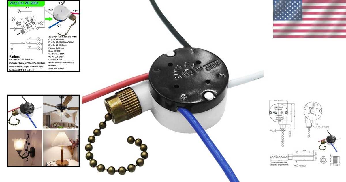 3 speed fan switch wiring diagram
